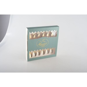 Gouden Papillon Dessertlepels - Theelepels – Set van 6 | Aulica | Vlinderdetail | RVS