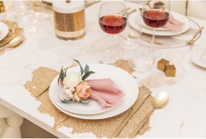 GOUDEN BOOM PLACEMAT 2 stuks