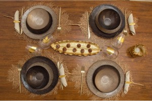 BLADGOUD placemats 2 stuks
