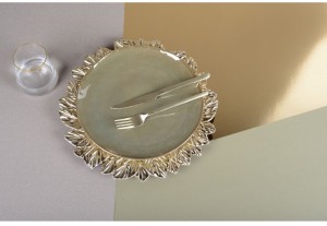 Set van 2 onderzetters /placemats – Goud