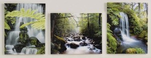 Schilderij waterval