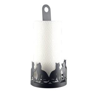 Luxe Keukenrolhouder met Katten Design – Speels en Stijlvol 14x14x31cm